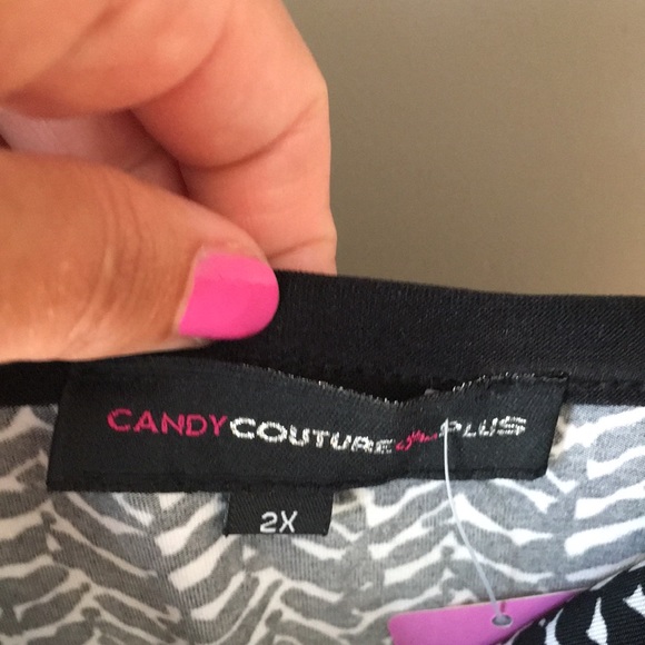 Candy Couture Plus Beach Cover up - Picture 3 of 4